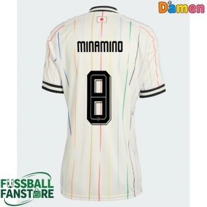 Japan Takumi Minamino #8 Replik Auswärtstrikot Damen WM 2026 Kurzarm